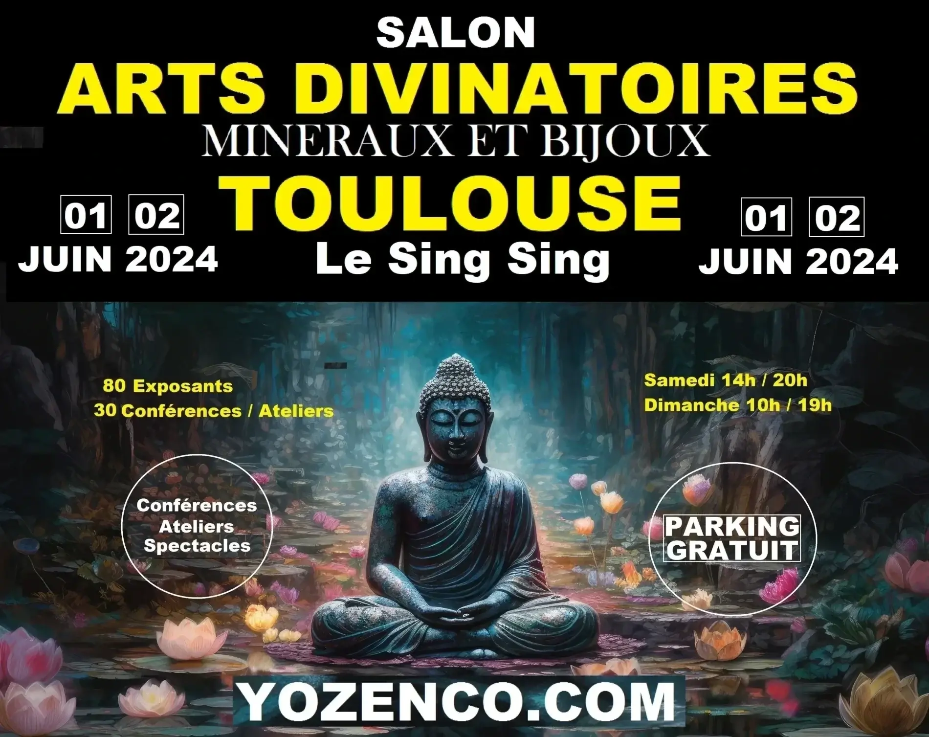 Salon arts divinatoires toulouse 1 6 24